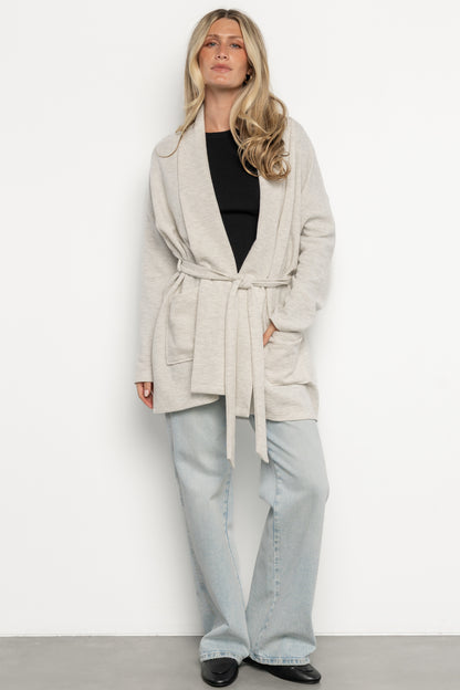 Clairemont Cardigan | Light Gray