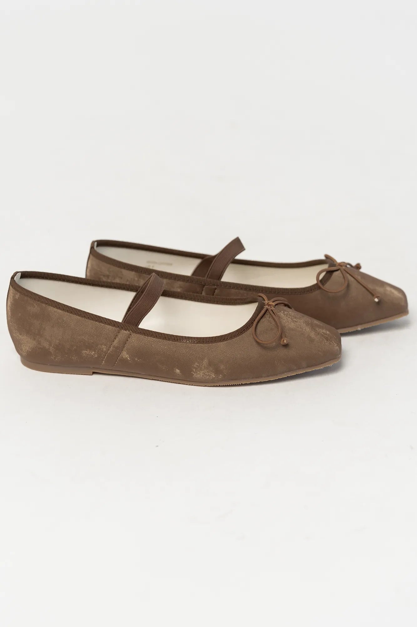 Elsie Mary Jane Ballet Flats | Mocha