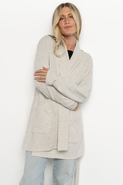 Clairemont Cardigan | Light Gray