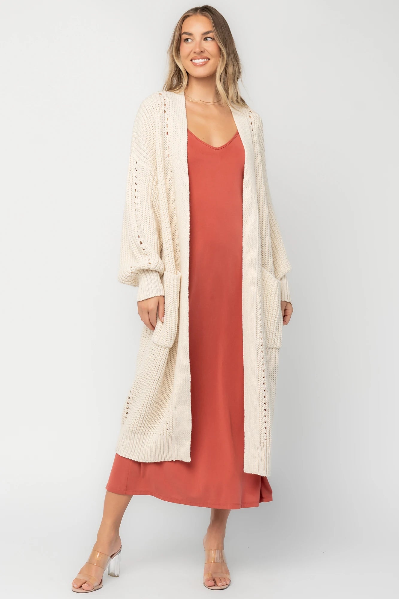 Crosby Knit Cardigan | Natural