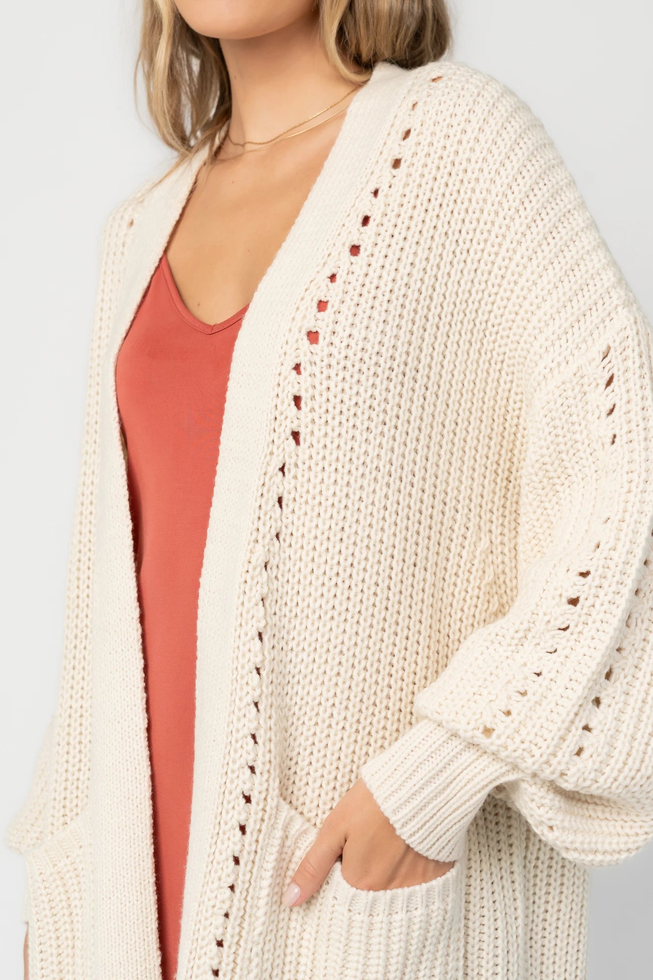 Crosby Knit Cardigan | Natural