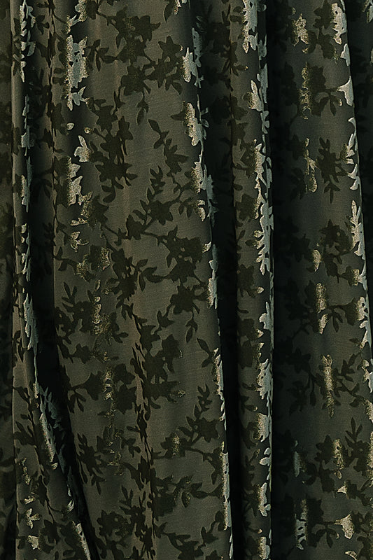 Fabric Swatch - Veronica Velvet | Dark Sage