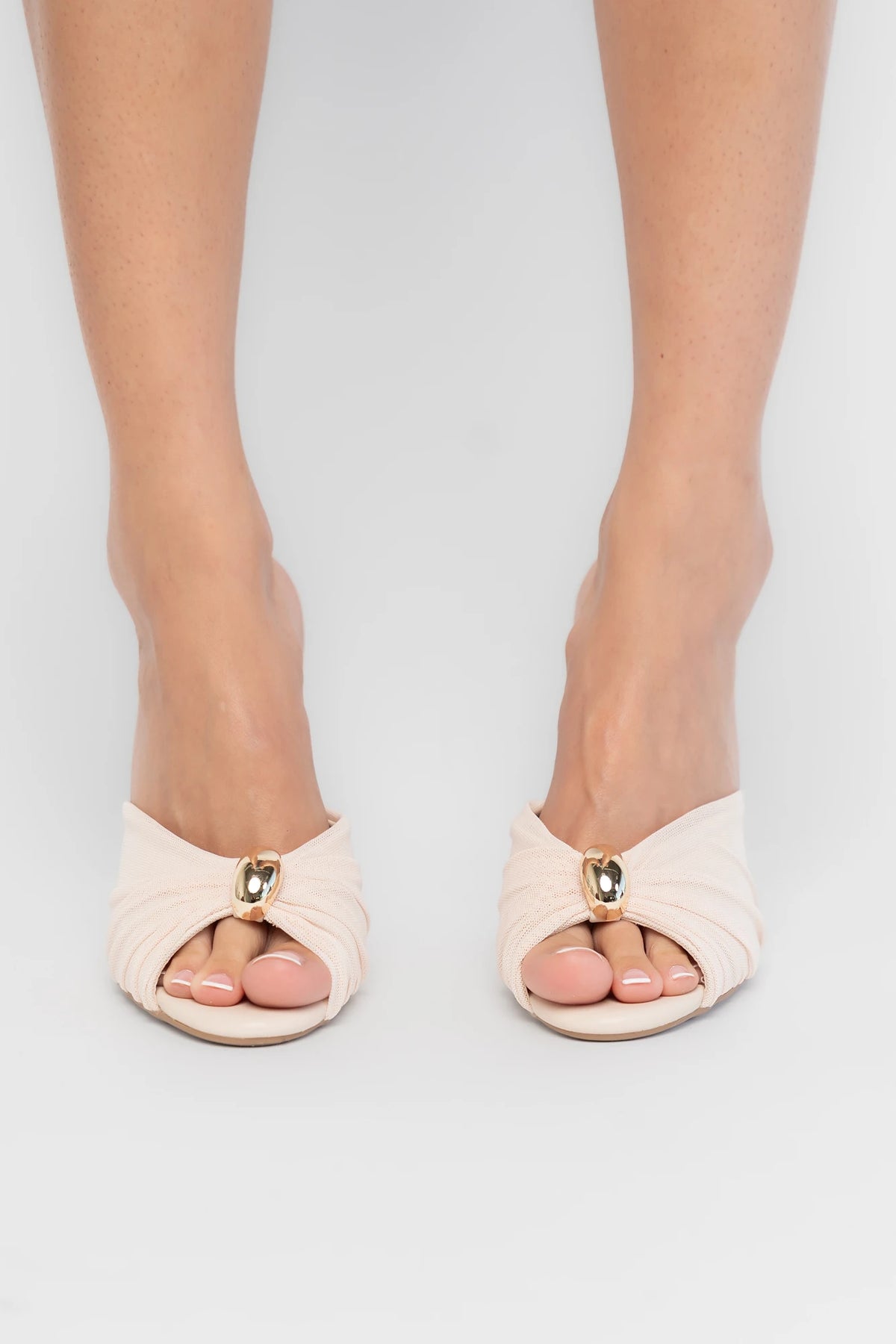 Aiko Slim Stiletto Heel | Natural