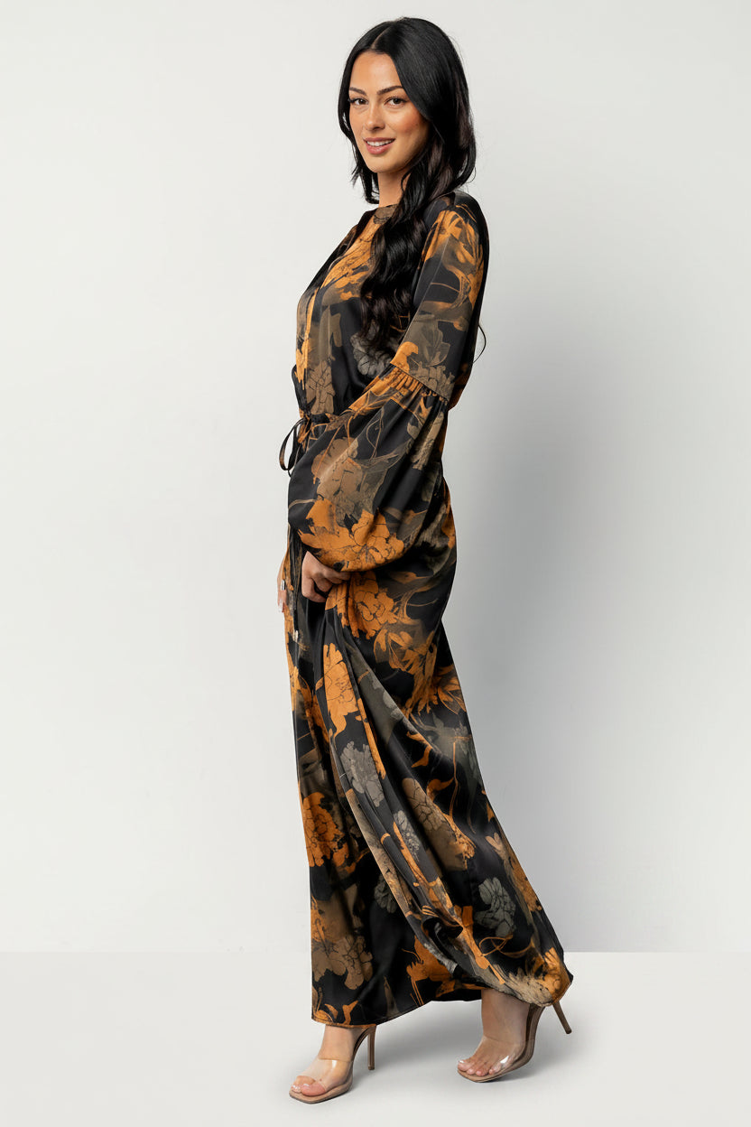 Baltic Born Womens Helen Maxi Dress | Black + Gold | Size: XL Baltic Born Womens Helen Maxi Dress | Black + Gold | Size: XL
