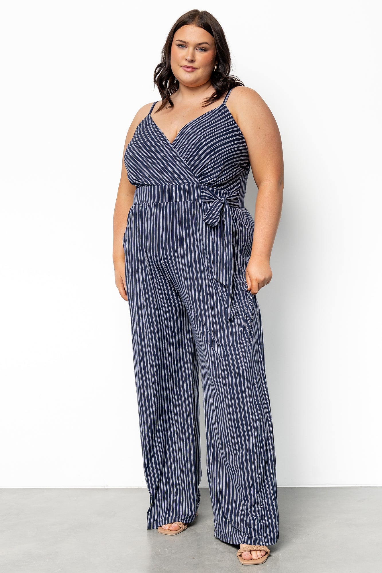 Jumpsuit Deals Pinstripe Jumpsuit Plus Size Hot Striped Plus Size