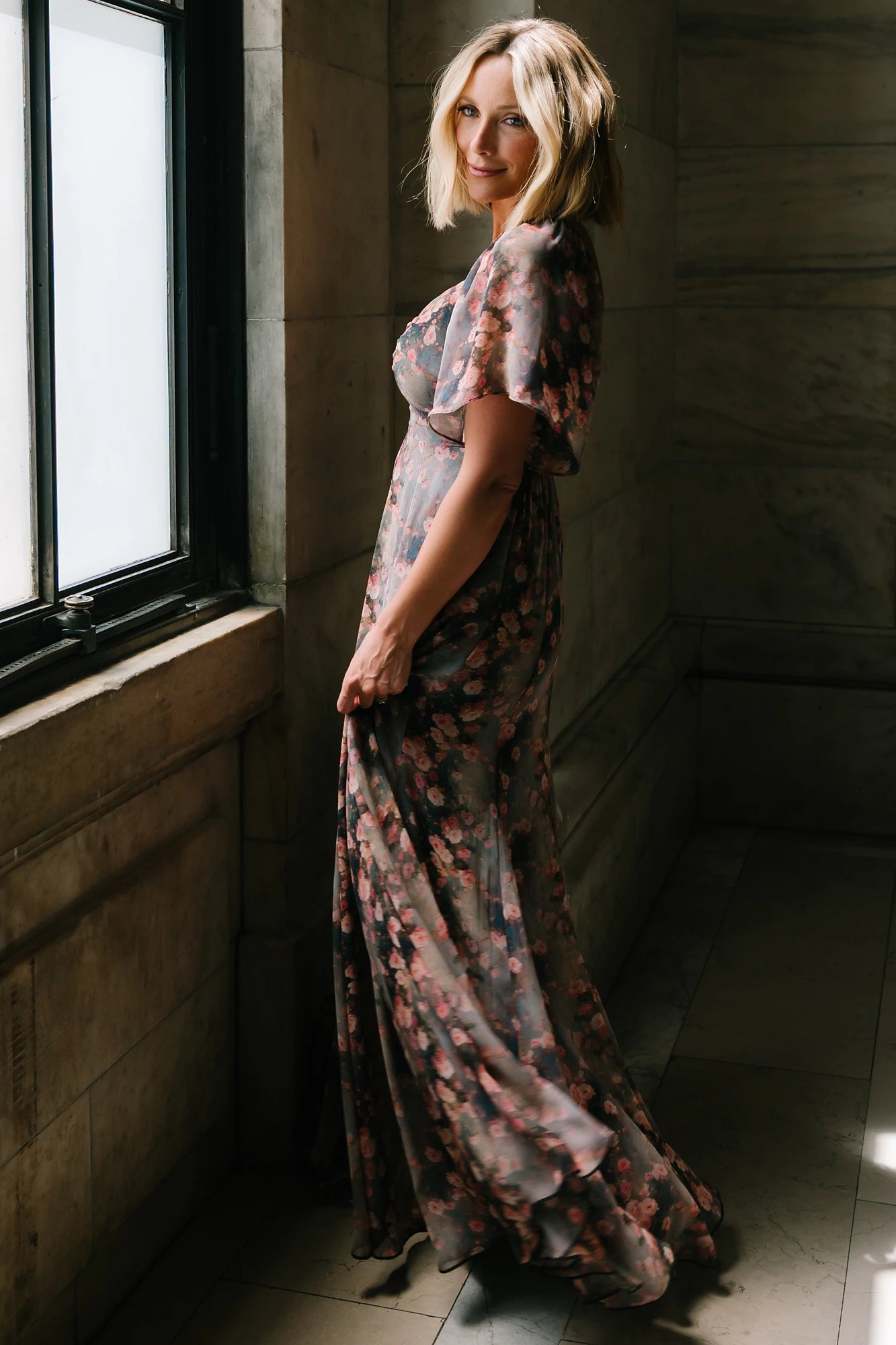 Positano Maxi Dress | Multi Floral