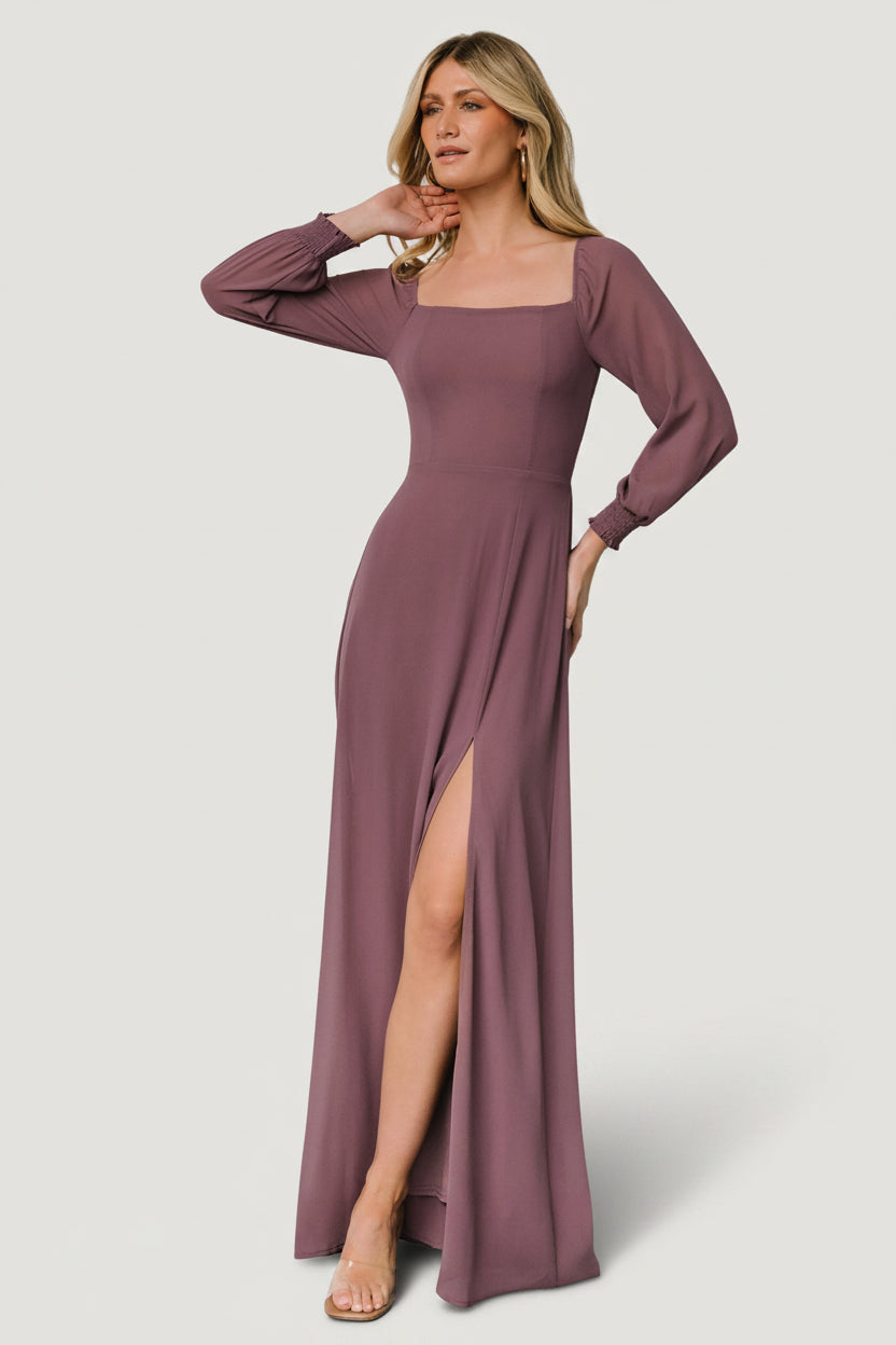 Baltic Born Womens Giselle Maxi Dress | Vintage Plum | Size: XS Baltic Born Womens Giselle Maxi Dress | Vintage Plum | Size: XS