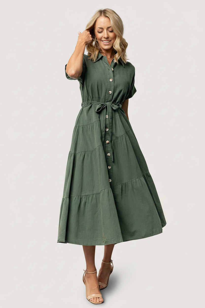 Logan Button Up Dress