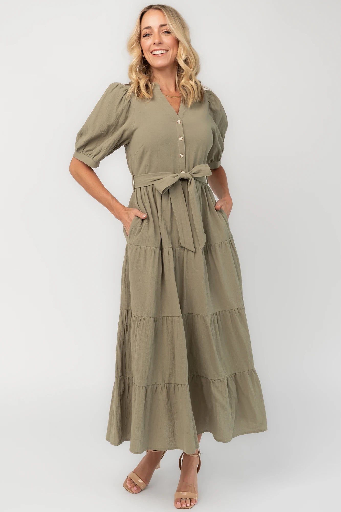 Camille Maxi Dress | Sage
