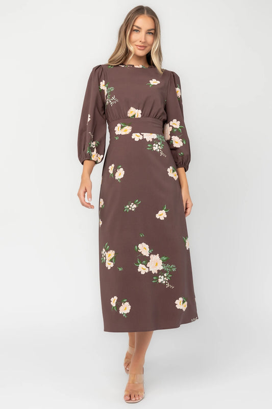 Karalie Maxi Dress | Clove Floral