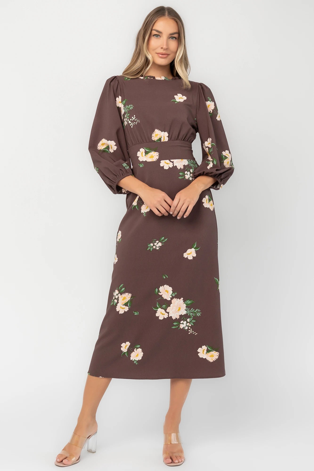 Karalie Maxi Dress | Clove Floral