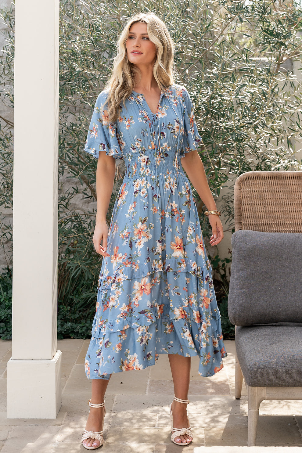 Spell Boho Midi Dress