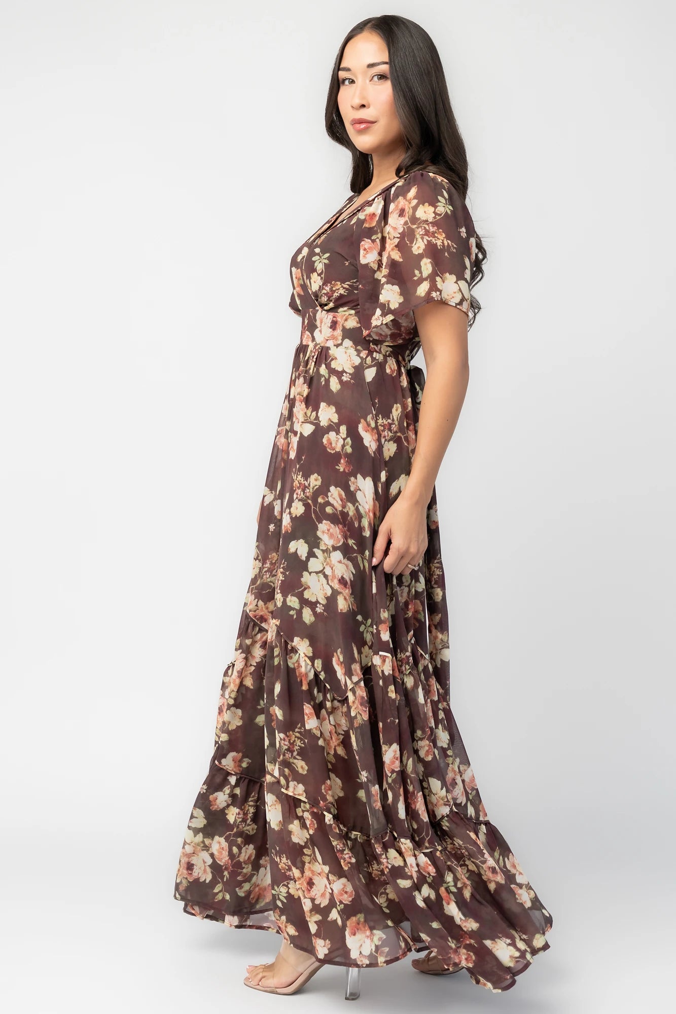 Katherine Maxi Dress | Vintage Clove Floral