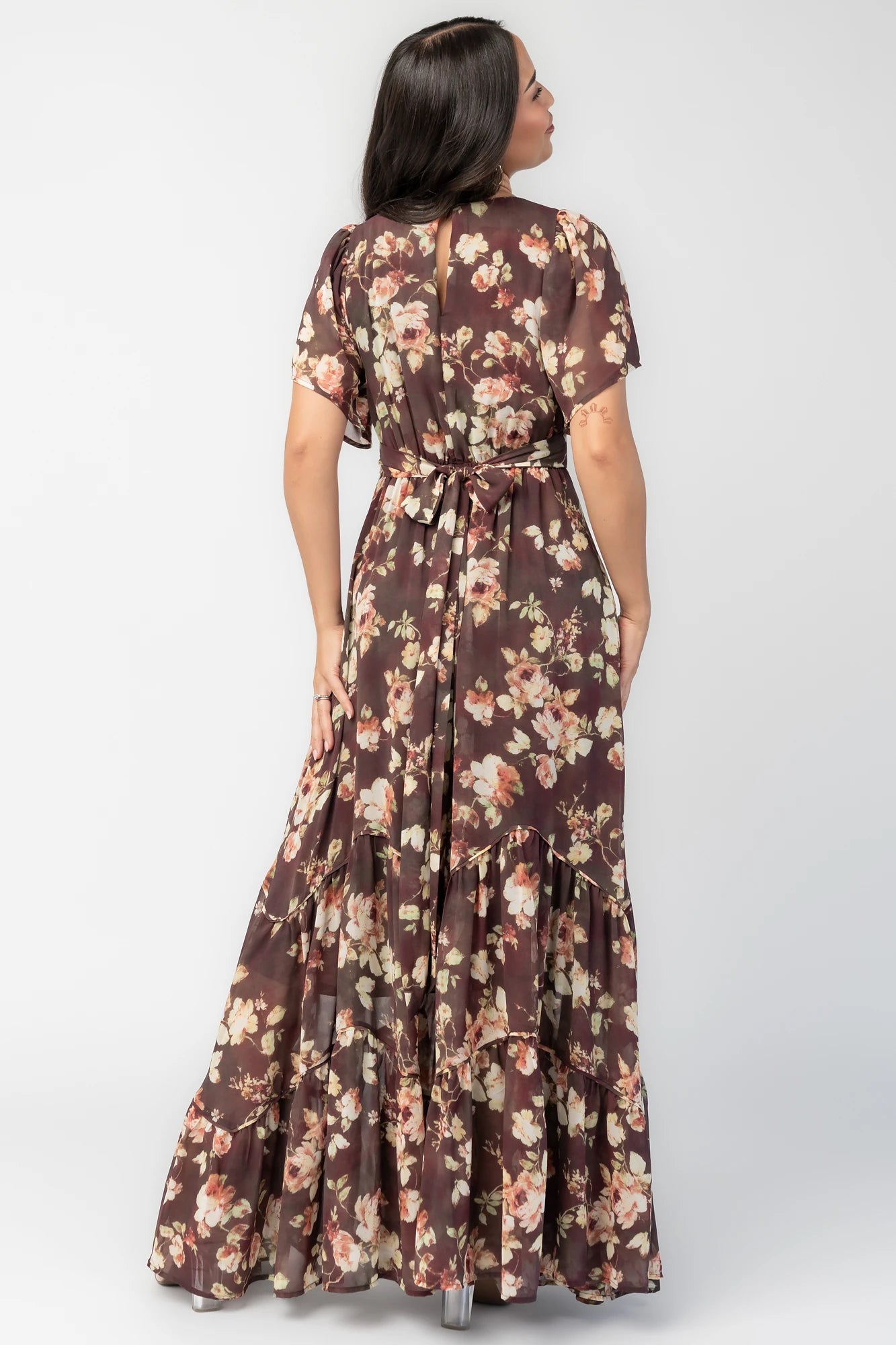 Katherine Maxi Dress | Vintage Clove Floral