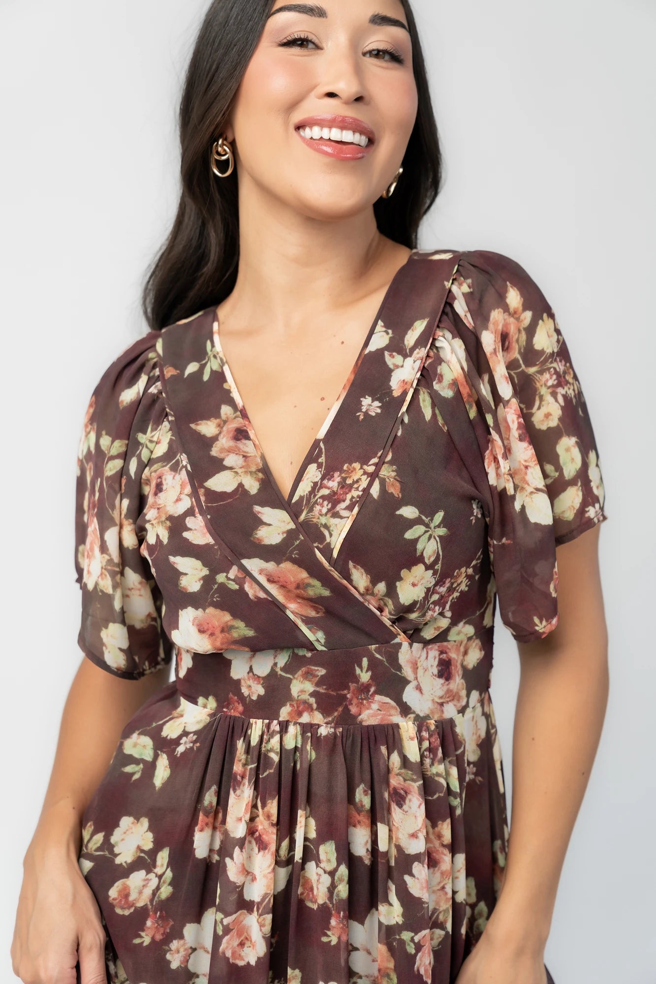 Katherine Maxi Dress | Vintage Clove Floral