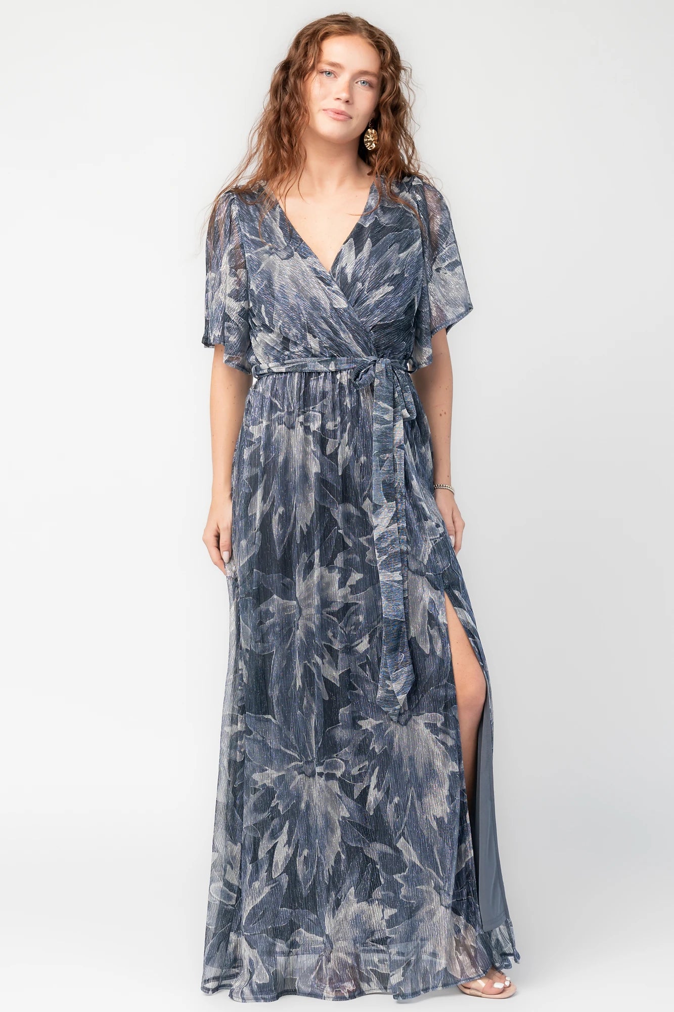 Rachel Maxi Dress | Blue Multi