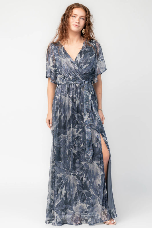 Rachel Maxi Dress | Blue Multi
