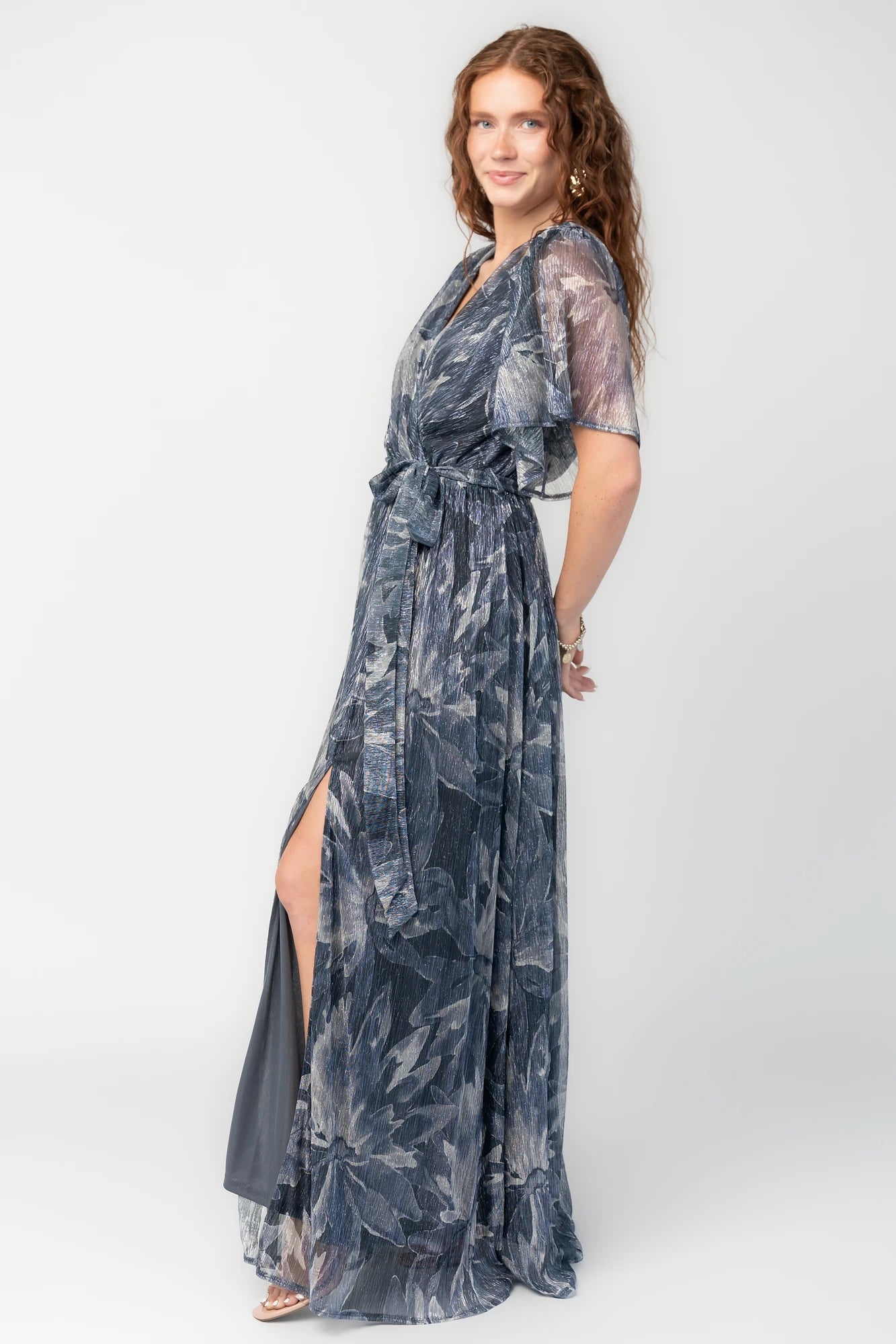 Rachel Maxi Dress | Blue Multi