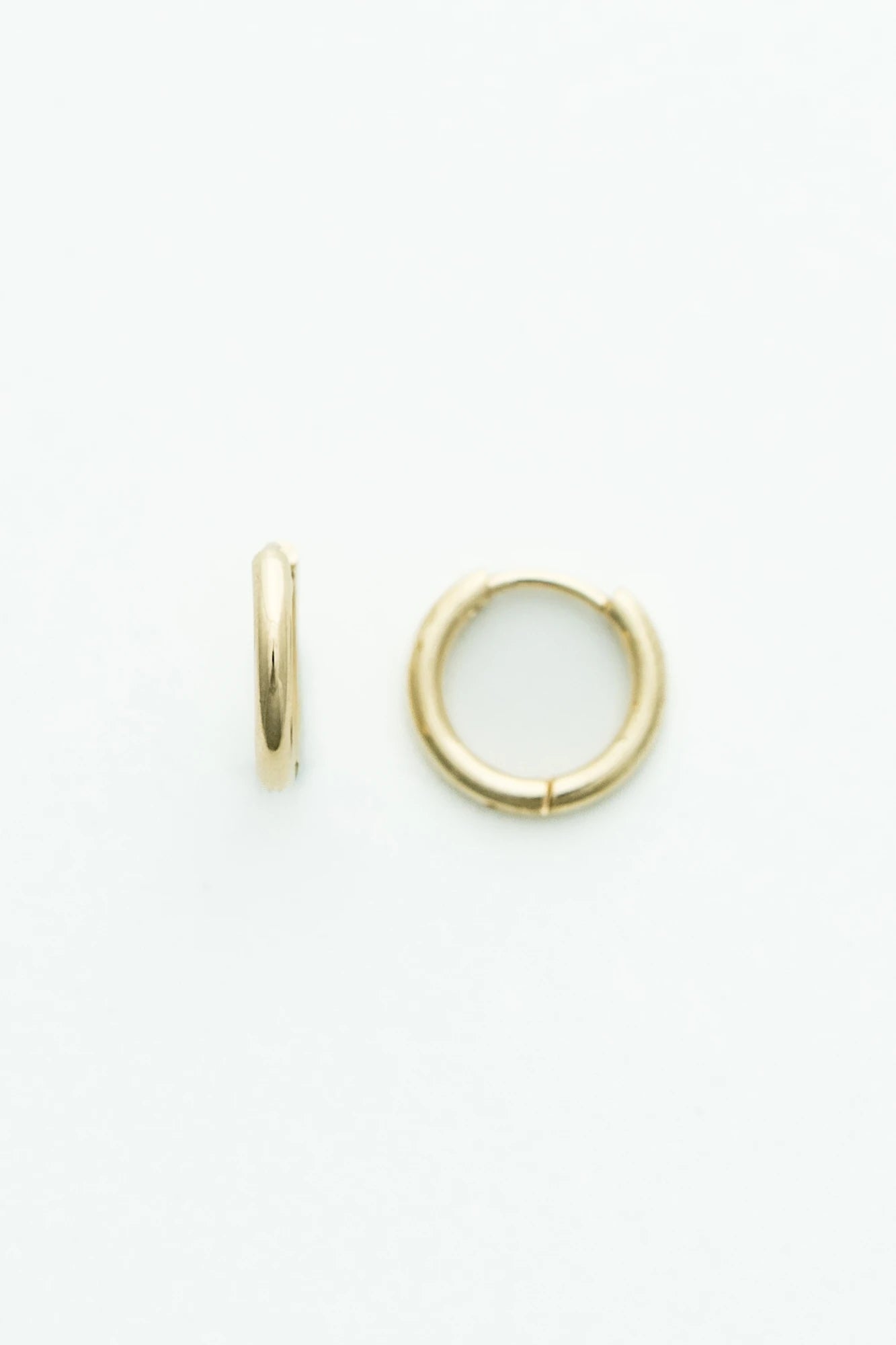 Classic Crystal Hoop Set | Gold