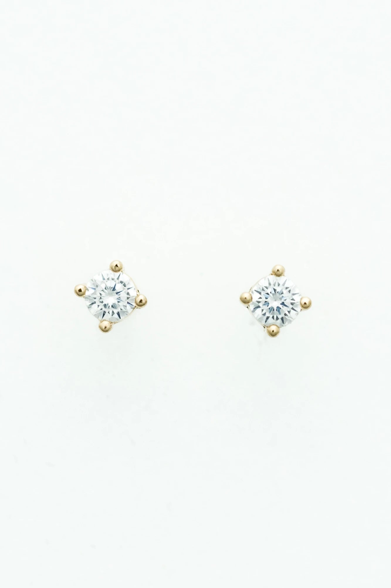 Classic Crystal Hoop Set | Gold