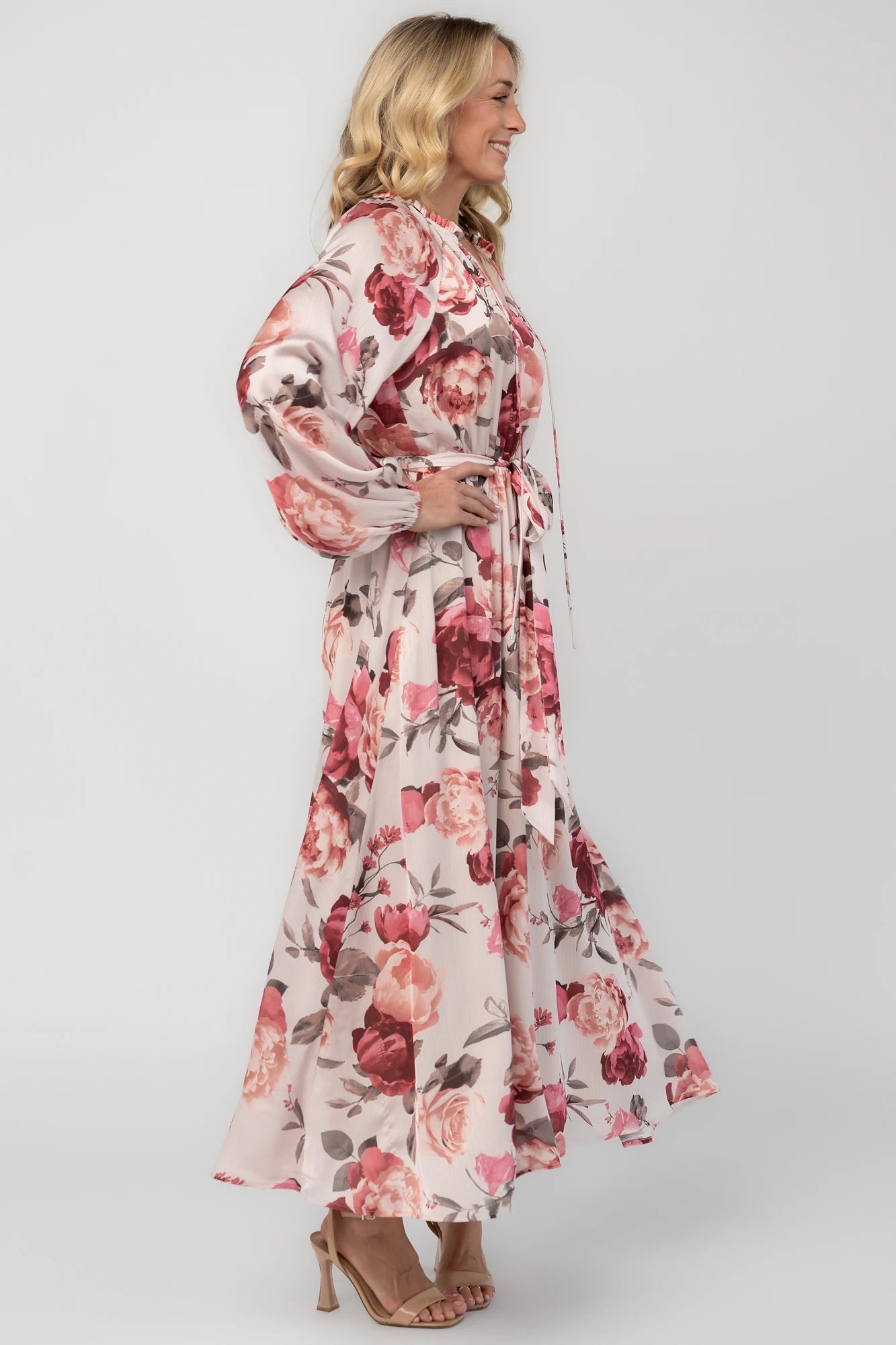 Bellemere Maxi Dress | Rose Floral