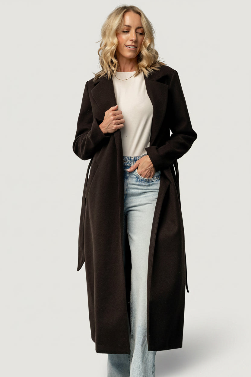 Glenwood Coat | Dark Brown