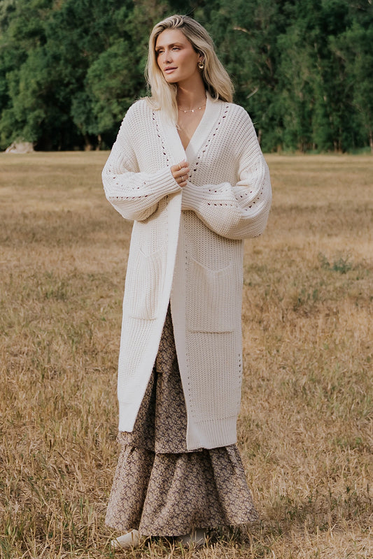Crosby Knit Cardigan | Natural