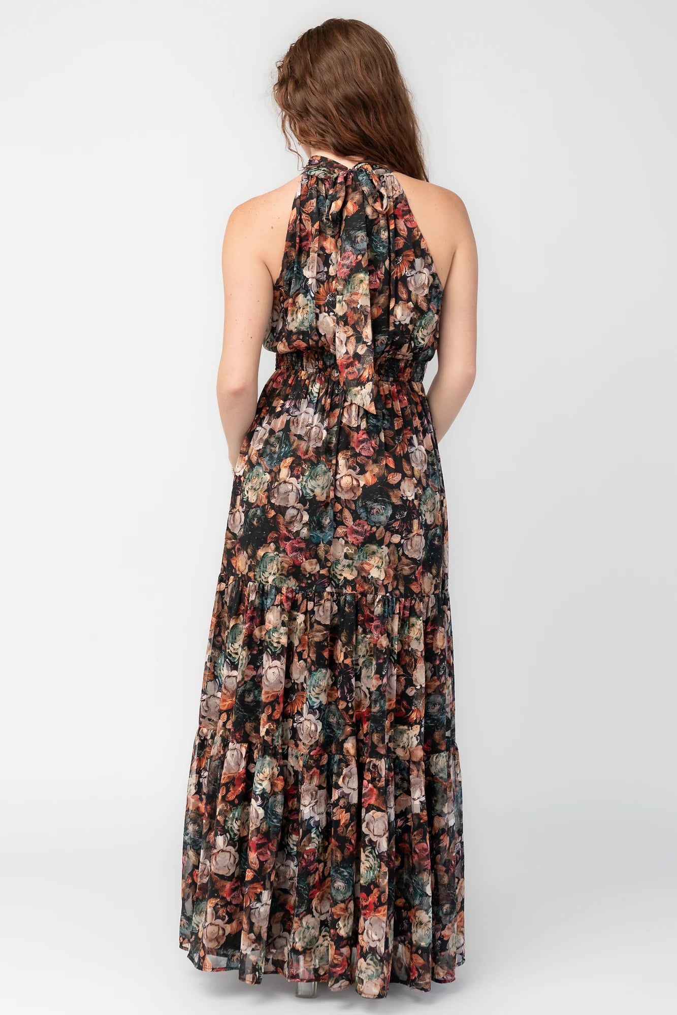 Pulitzer Maxi Dress | Black Multi Floral