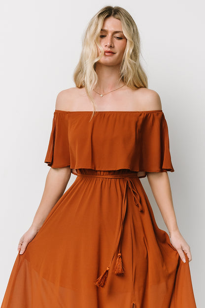 Fabric Swatch - Victoria Chiffon | Spice