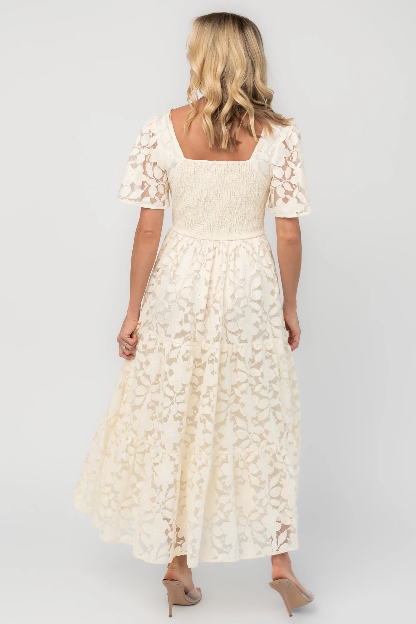 Samara Midi Dress | Cream