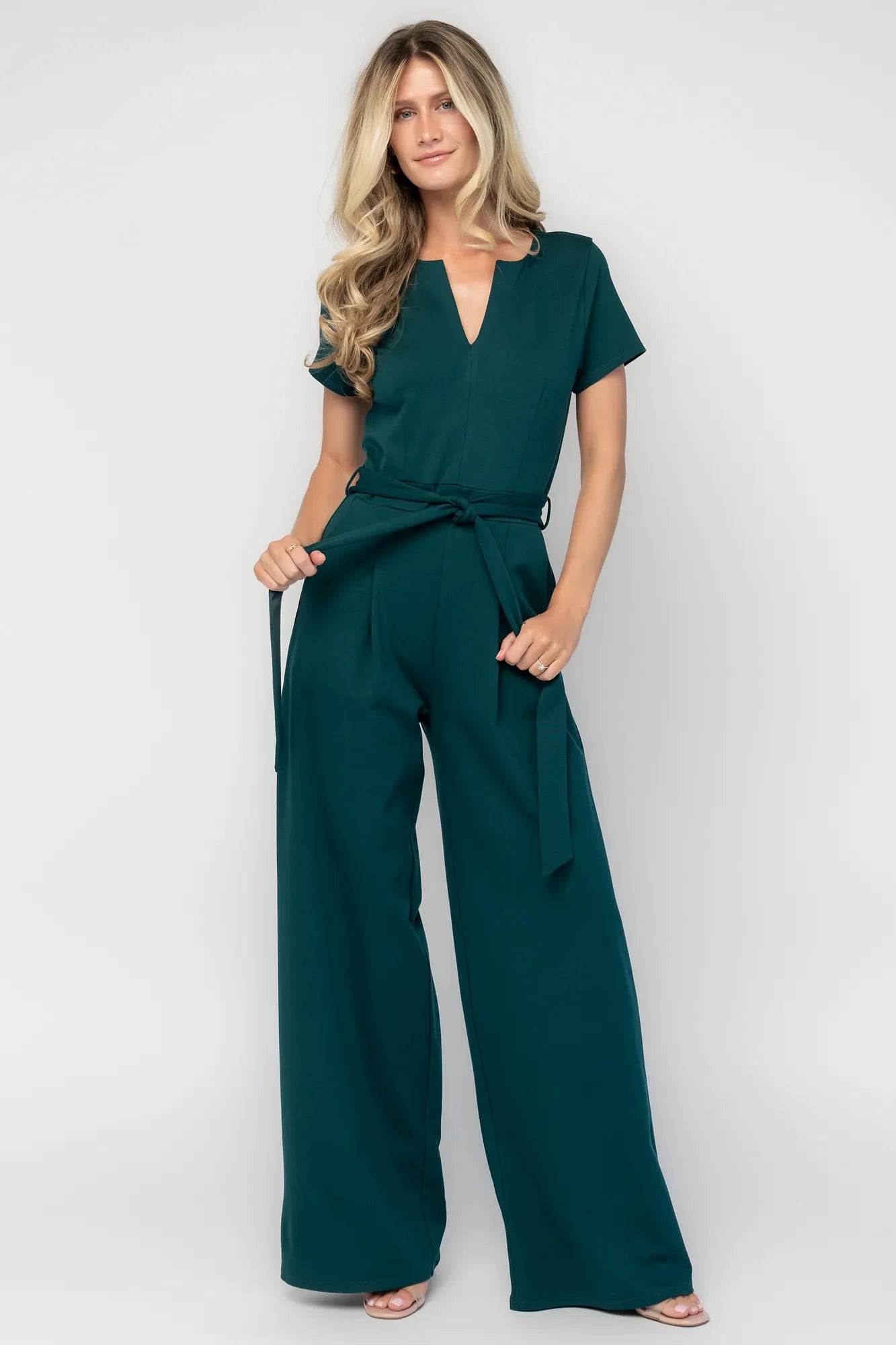 Winthrop Jumpsuit | Deep Jade