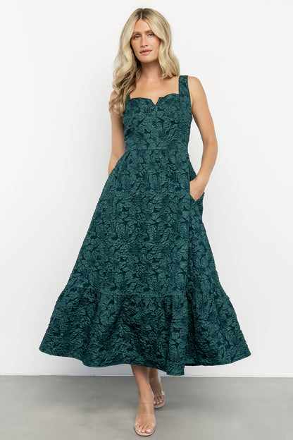 Maura Midi Dress | Green