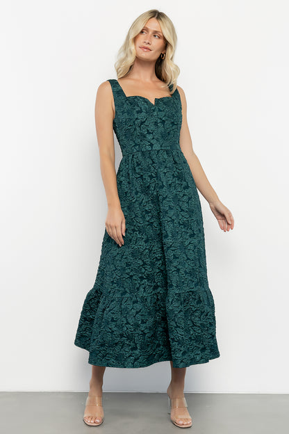 Maura Midi Dress | Green