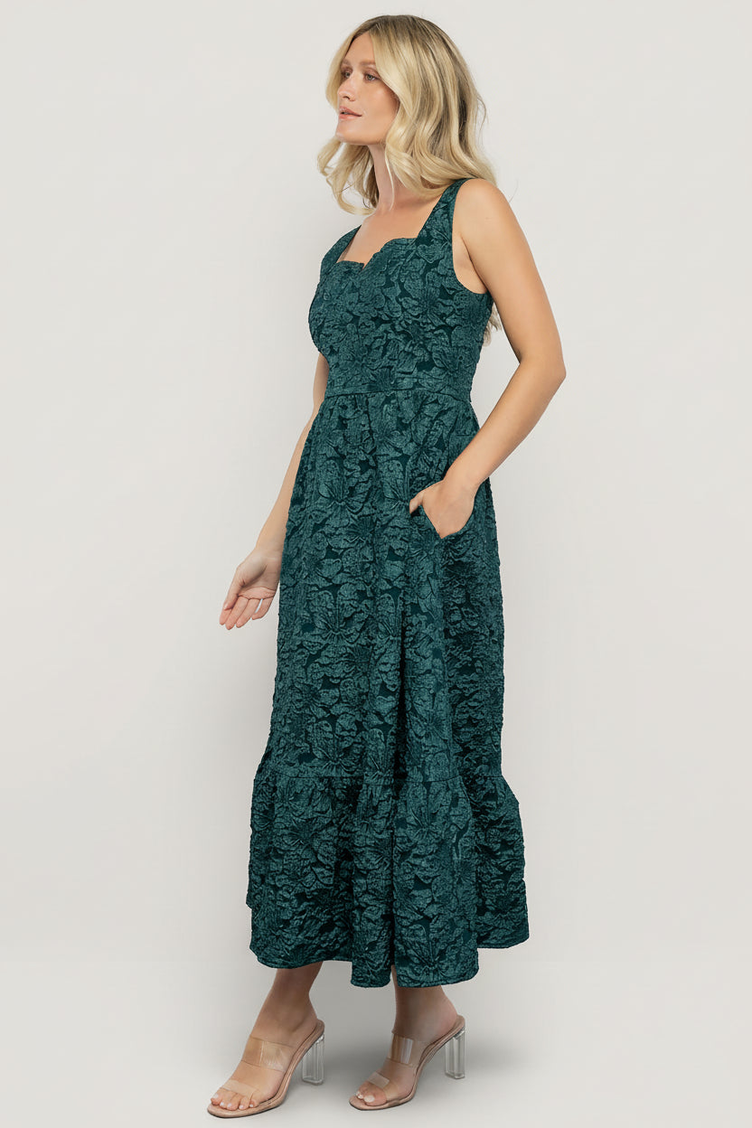 Maura Midi Dress | Green Maura Midi Dress | Green