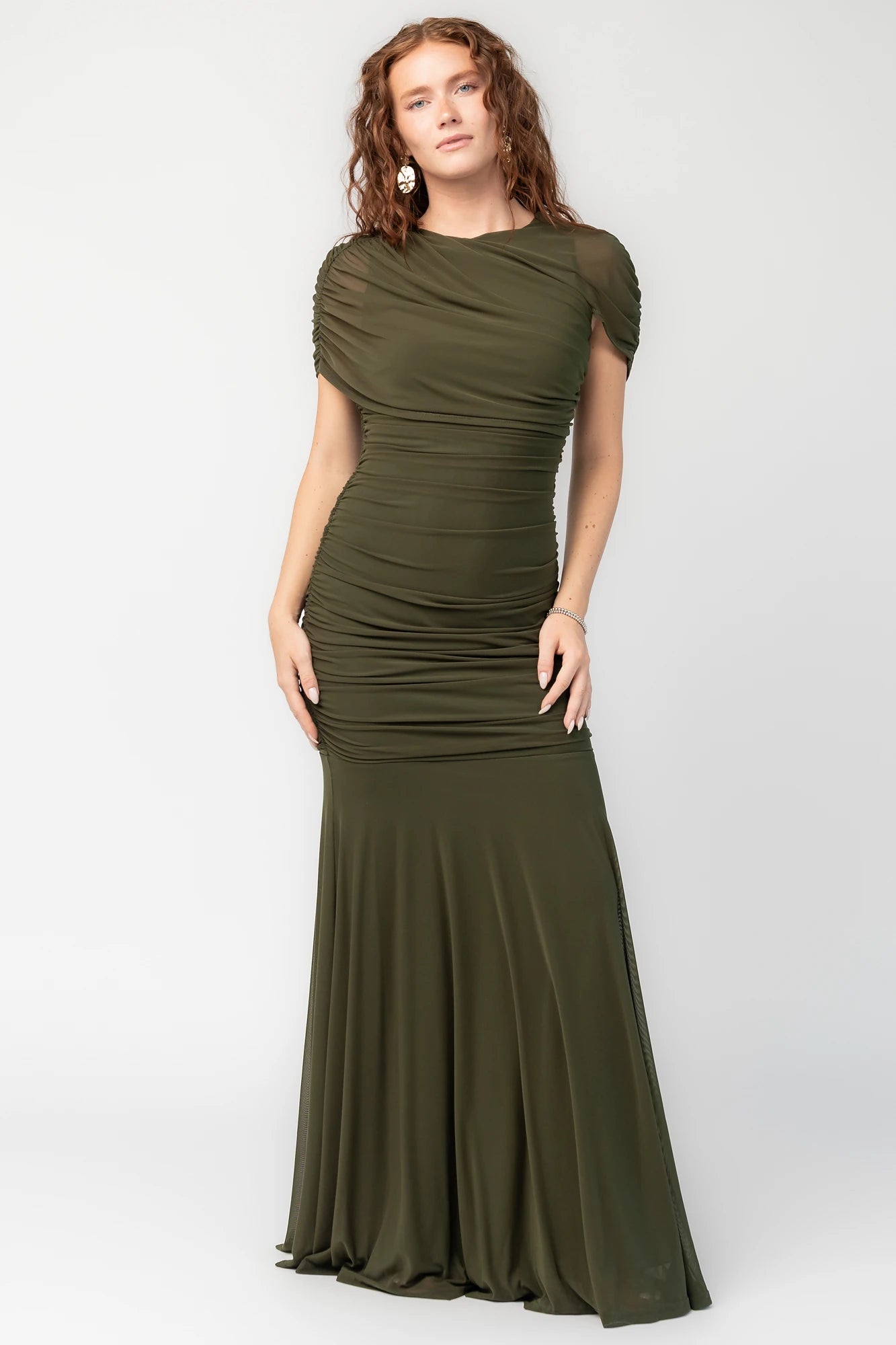 Serenade Maxi Dress | Dark Olive