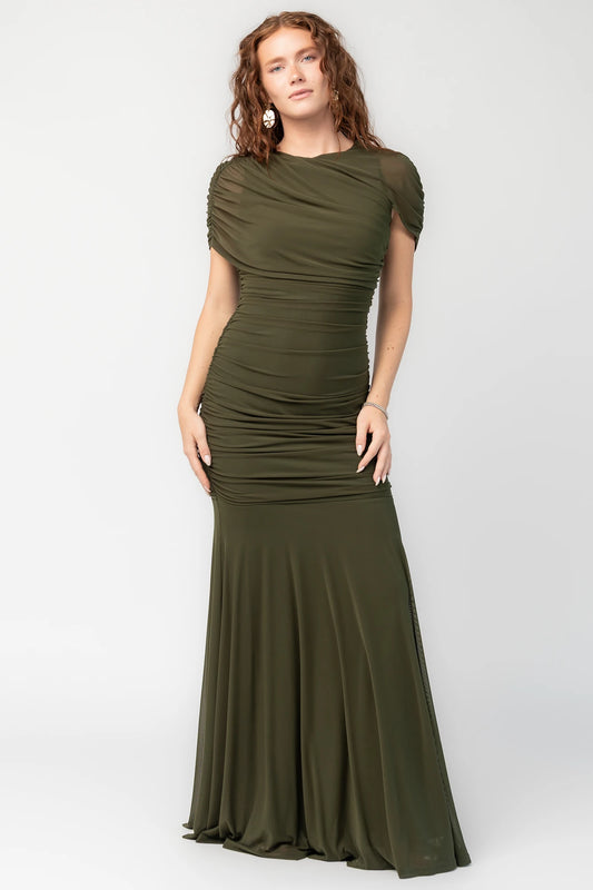 Serenade Maxi Dress | Dark Olive