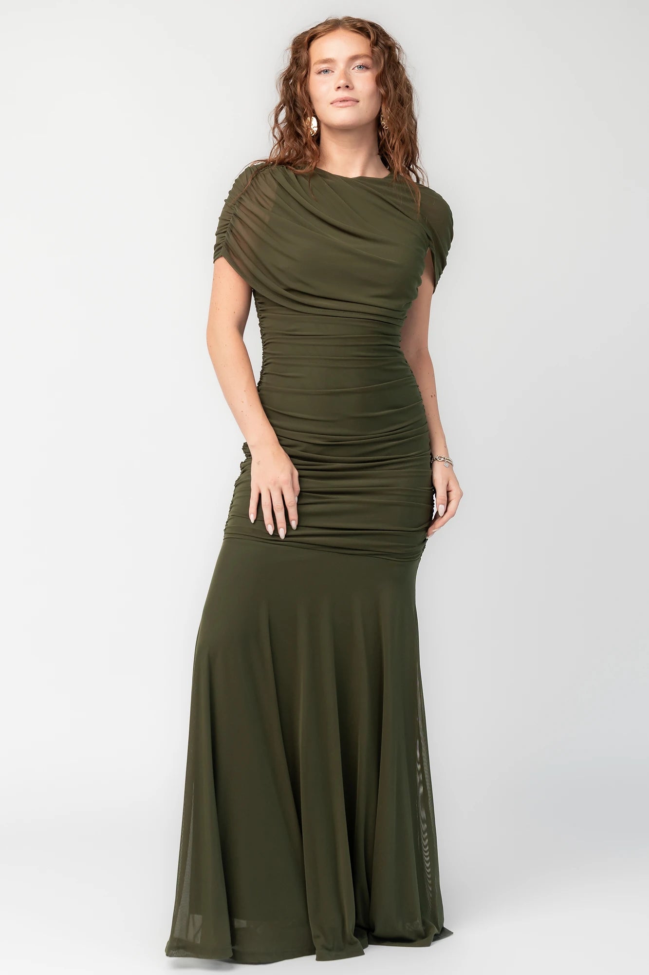 Serenade Maxi Dress | Dark Olive
