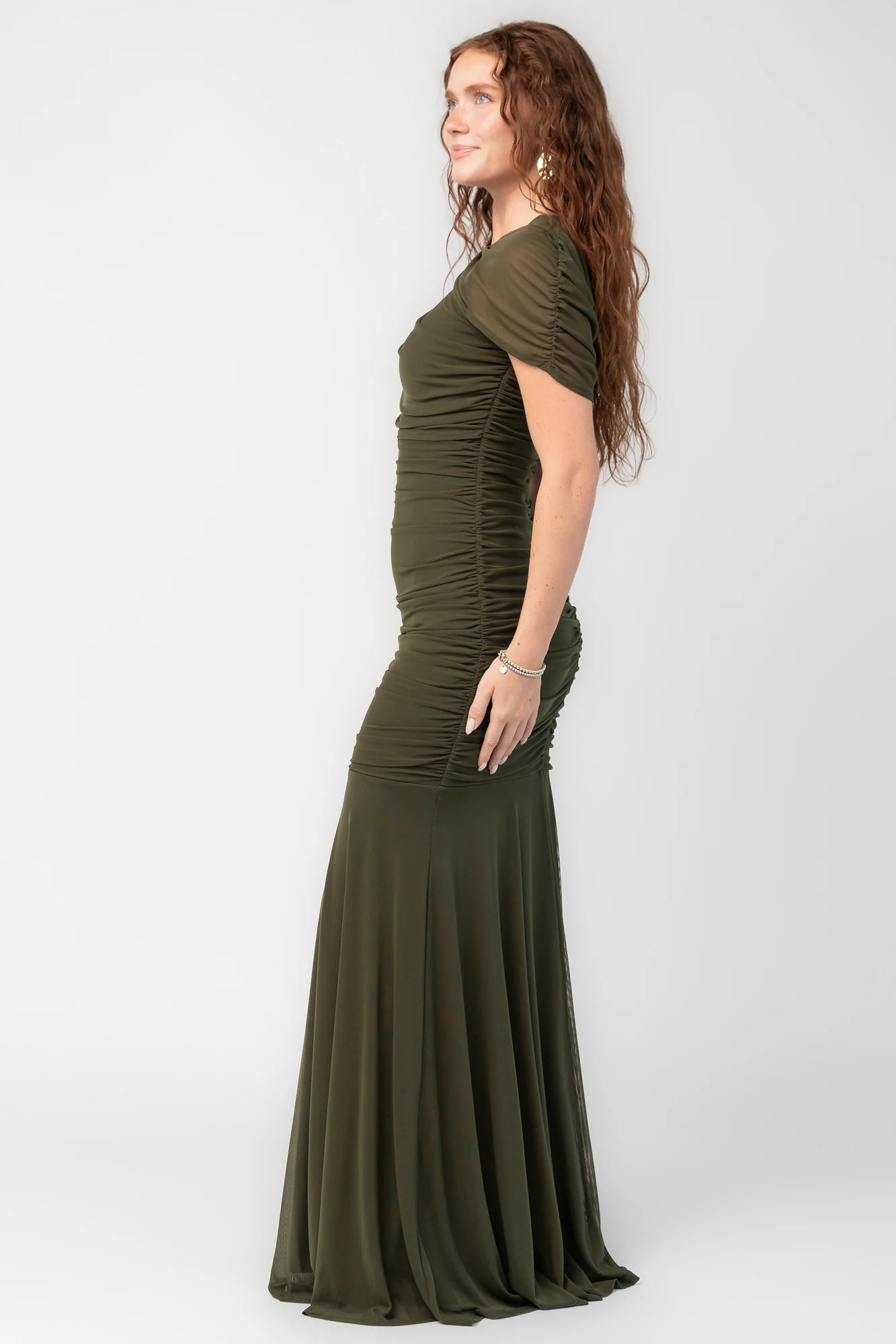 Serenade Maxi Dress | Dark Olive
