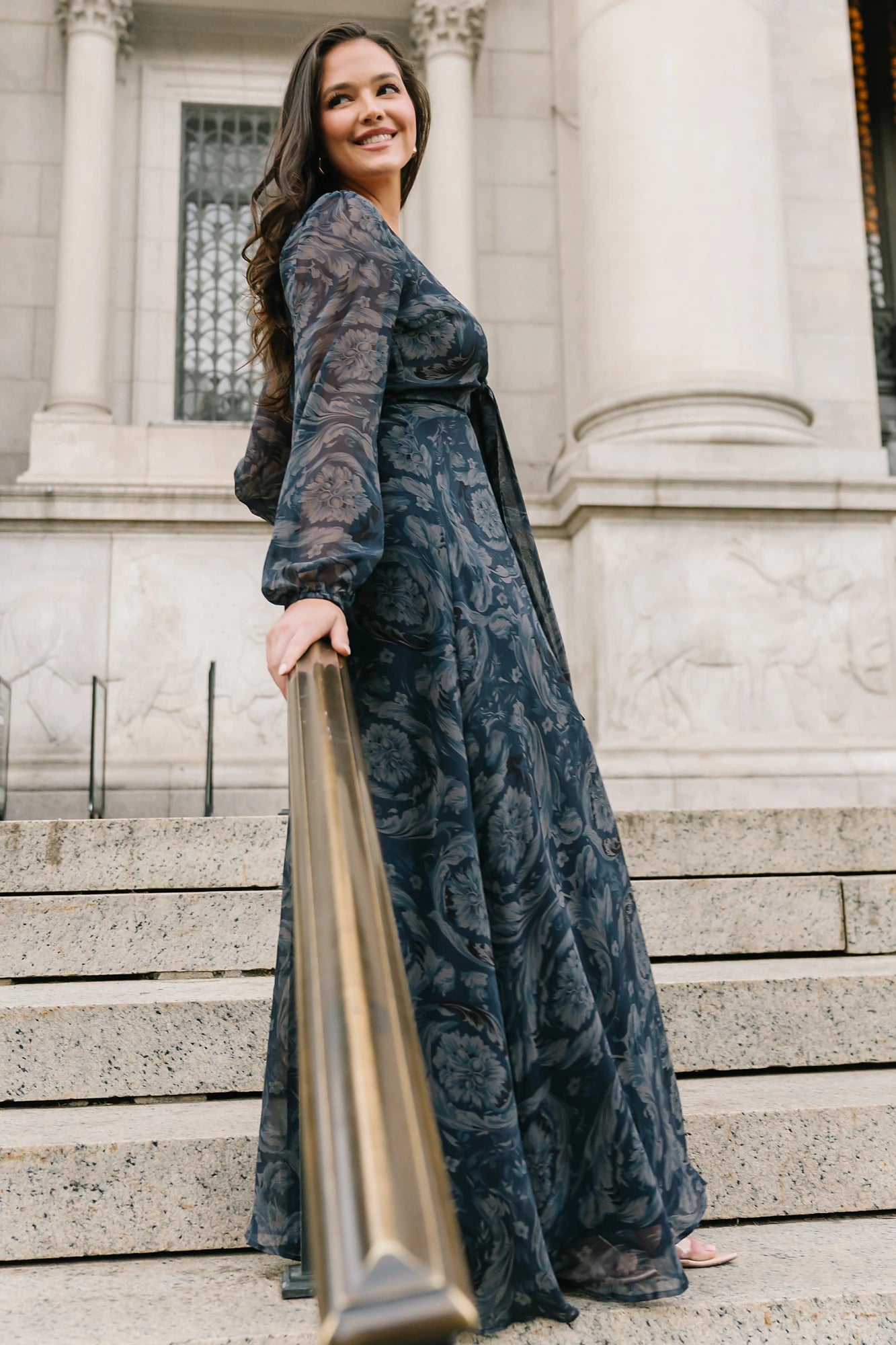 Ensley Maxi Dress | Midnight Floral