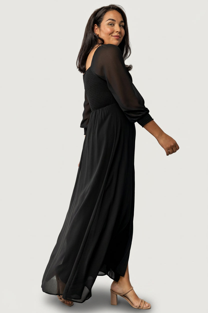 Giselle Maxi Dress | Black