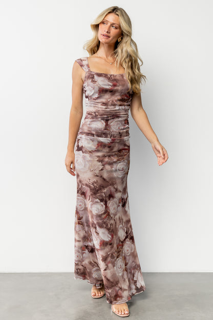 Amelia Tank Maxi Dress | Dusty Clove Multi