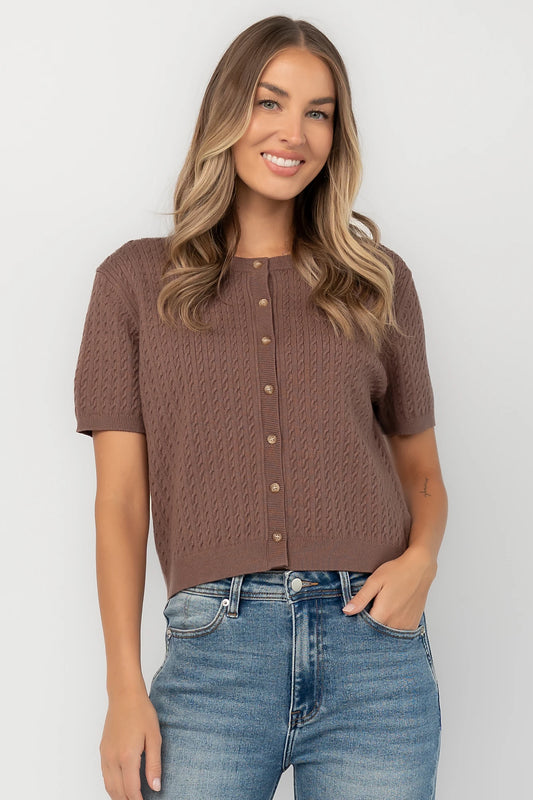 Coralie Cardigan | Brown