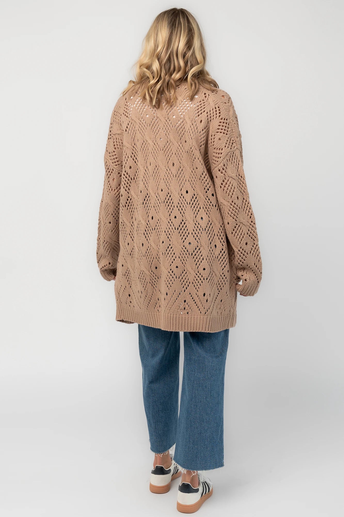 Loeb Knit Cardigan | Light Mocha