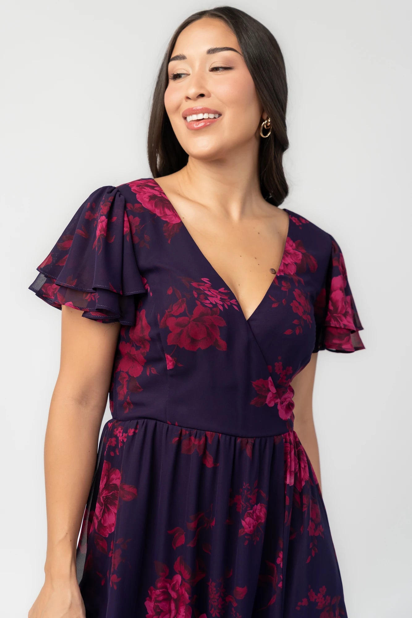 Theodora Maxi Dress | Indigo + Berry