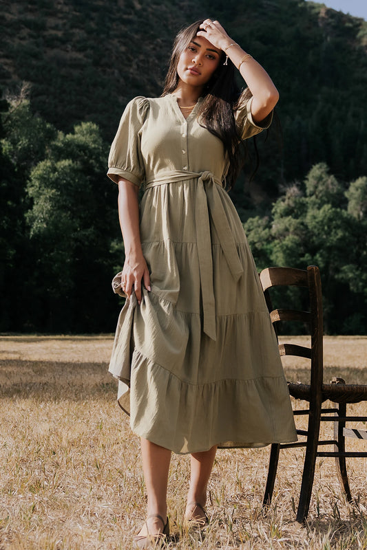 Camille Maxi Dress | Sage