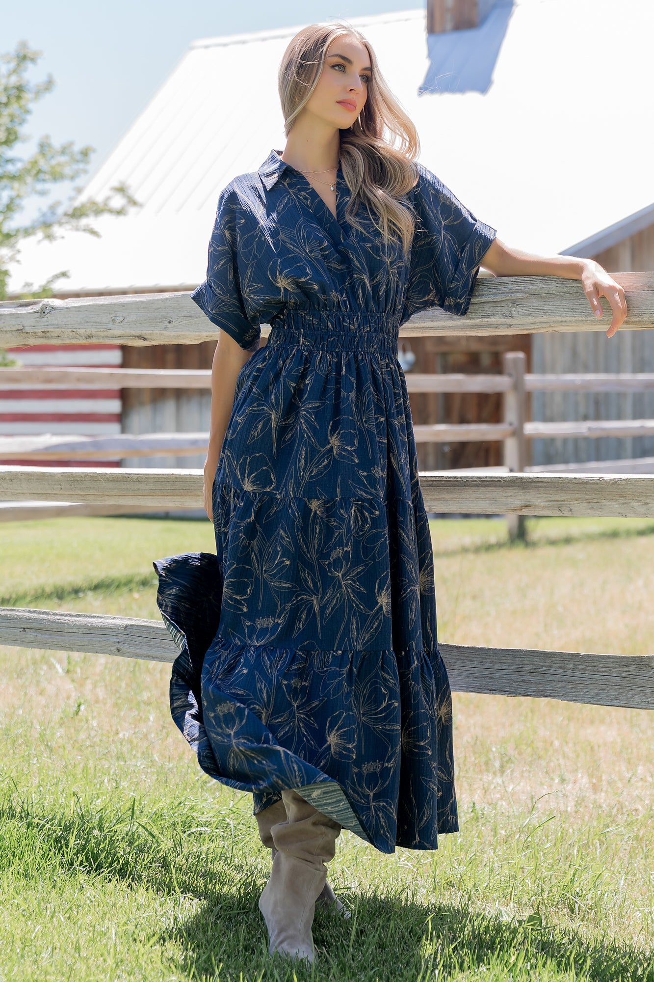 Hedda Tiered Maxi Dress