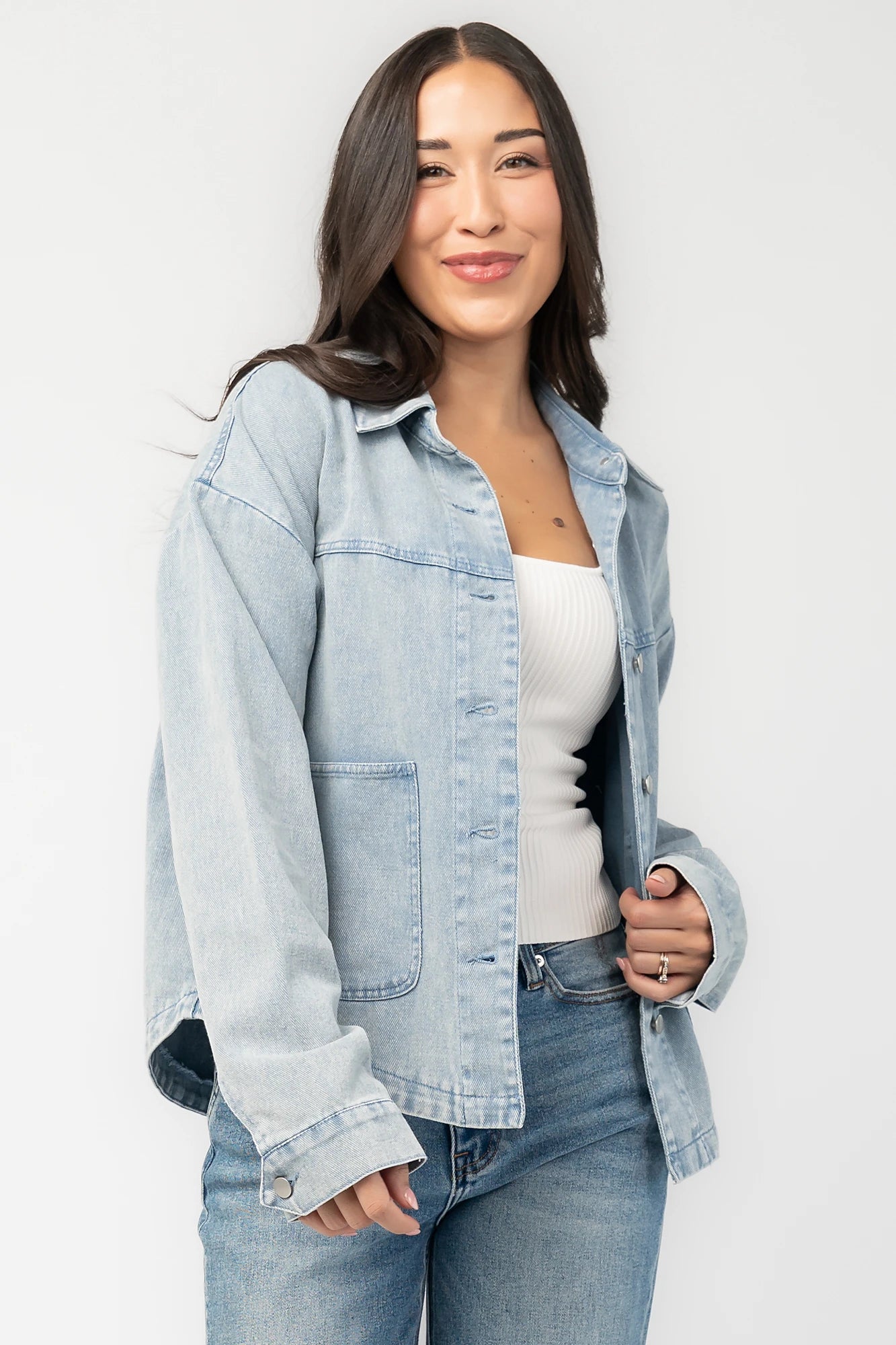 Finn Lightweight Jacket | Vintage Blue