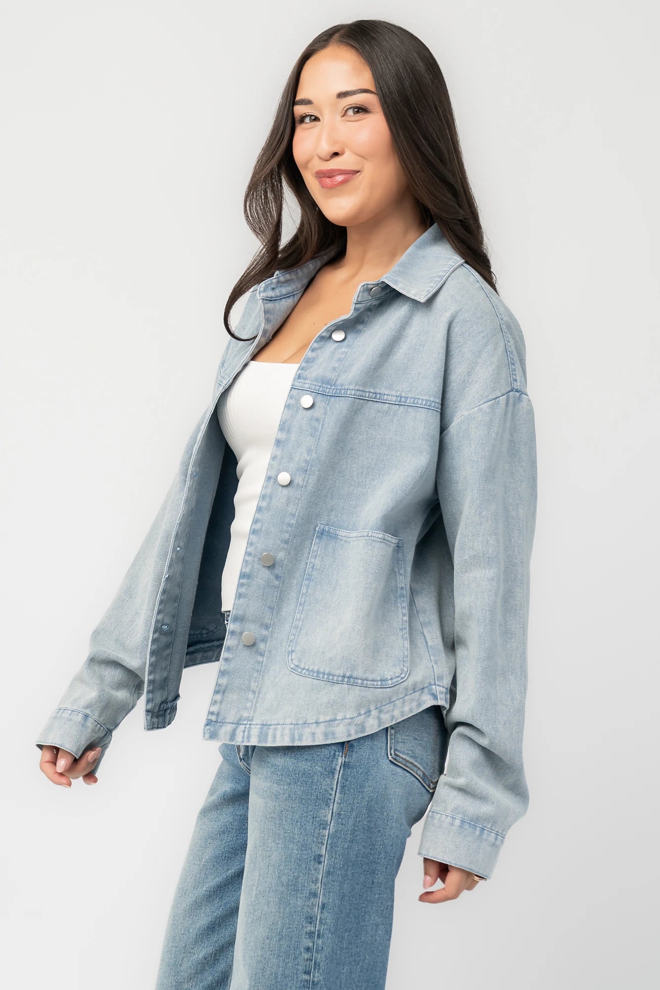 Finn Lightweight Jacket | Vintage Blue