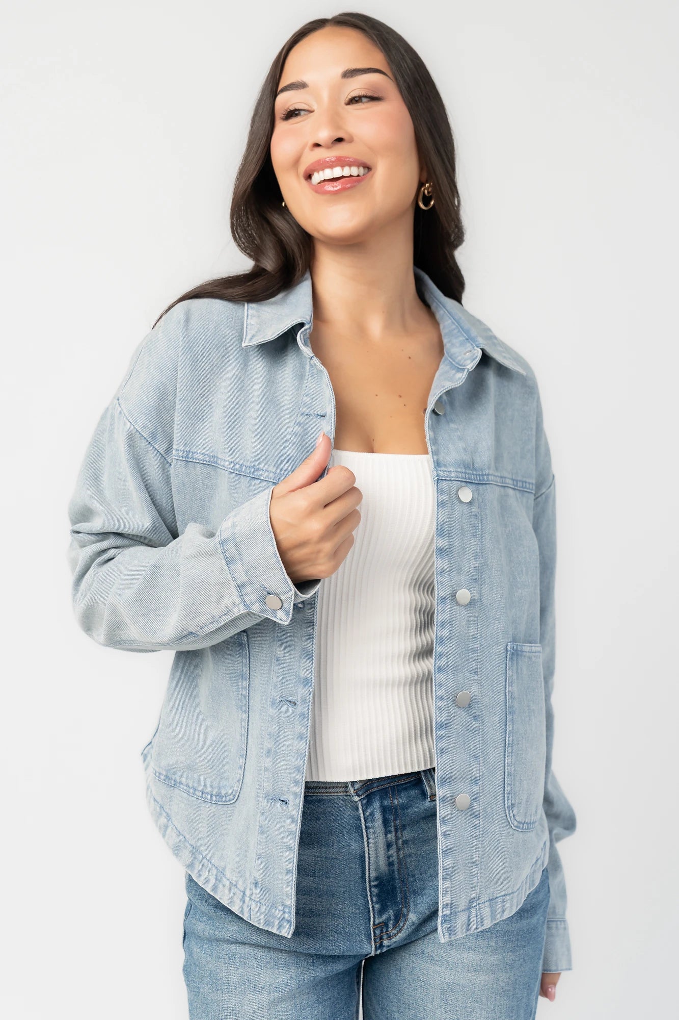 Finn Lightweight Jacket | Vintage Blue