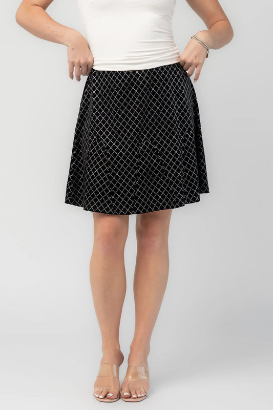 Michelle Flare Skirt | Black